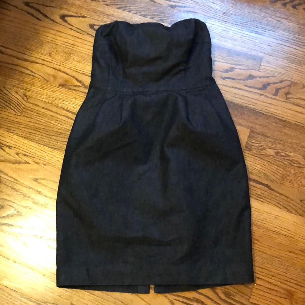 Express strapless dress